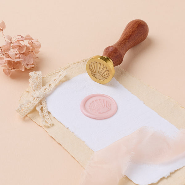 Cachet de cire | Sceau - Coquillage