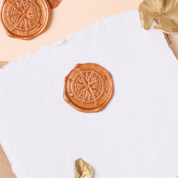 50 Cachets De Cire Adhésifs Rose Pâle Botanique 30mm – Sceau Élégant Autocollant Pour Mariage, Invitations Et Cadeaux