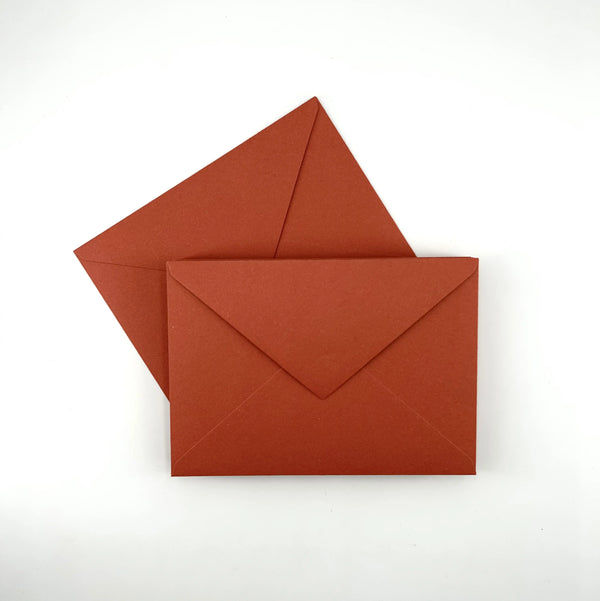 Enveloppes | Premium - C6 Terracotta