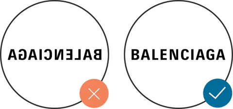 Sens de lecture normal